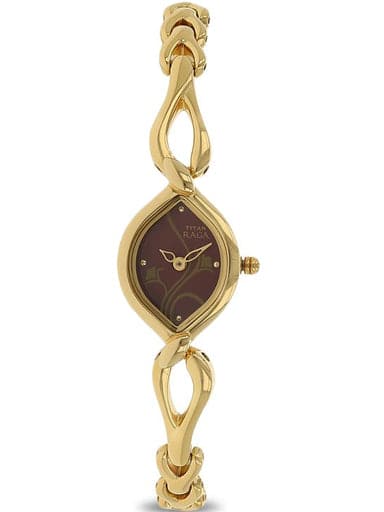 Titan Raga Flora Analog Watch for Women NN2455YM02 - Kamal Watch Company