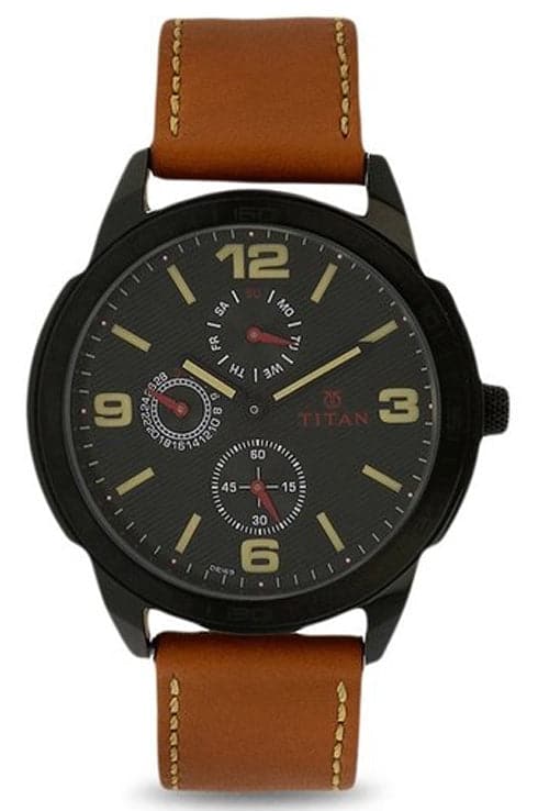 Titan Purple Watch for Men NN1585NL01 - Kamal Watch Company