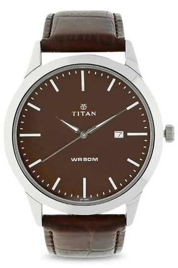 Titan Analog Watch for Men NP1584SL04 - Kamal Watch Company