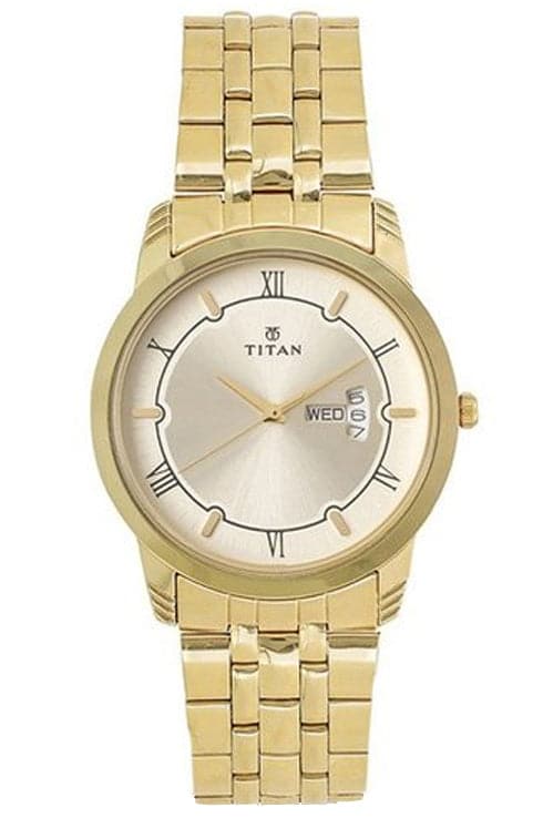 Titan Karishma Analog Watch for Men NP1774YM01 - Kamal Watch Company