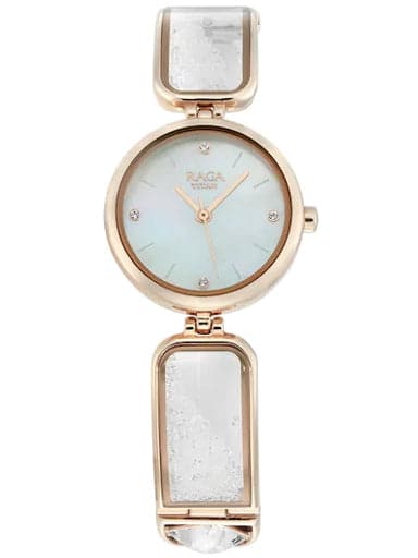 Titan Cocktails From Raga Mother Of Pearl Dial Women's Watch NN95105WM01F - Kamal Watch Company