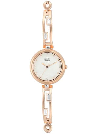 Titan Raga Sparkle I Am Analog White Dial Women's Watch NP2581WM02 - Kamal Watch Company