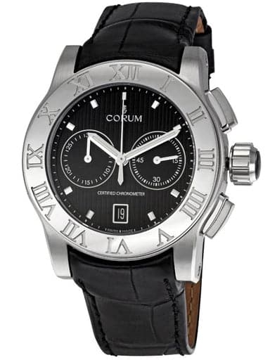CORUM Romulus Black Dial Men's Watch 98471520/0F01EB77 - Kamal Watch Company
