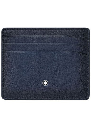 MONTBLANC Meisterstuck Sfumato 6cc Blue Card Case MB123728 - Kamal Watch Company