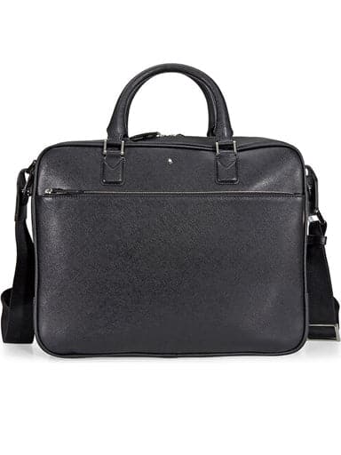 MONTBLANC Small Sartorial Men's Document Case - Black MB113184 - Kamal Watch Company