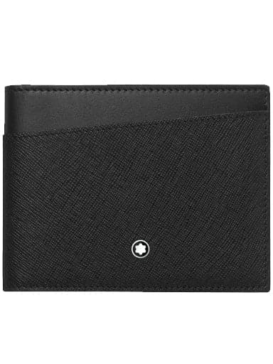 Montblanc Sartorial Wallet 6cc with money clip MB128576 - Kamal Watch Company