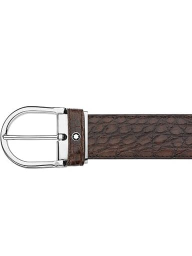 Montblanc Classic Line Leather Belt MB116698 - Kamal Watch Company