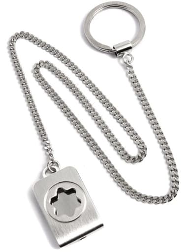 Montblanc Silver Keychain MB38442 - Kamal Watch Company