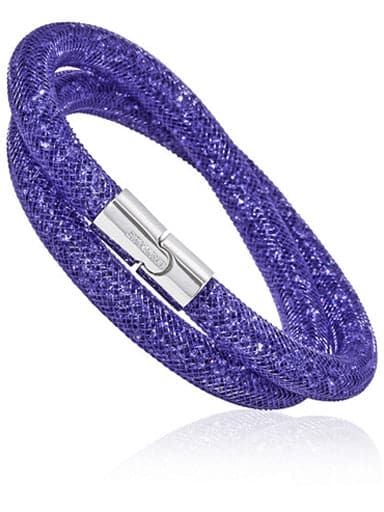 SWAROVSKI Stardust Purple Double Bracelet 5089834 5089834 - Kamal Watch Company