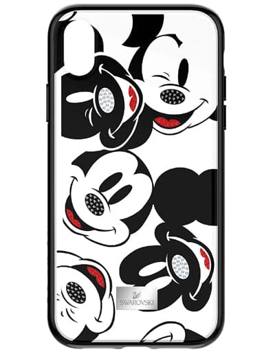 SWAROVSKI Mickey Face Smartphone Case with integrated Bumper iPhone® X/XS, Black 5435474 - Kamal Watch Company