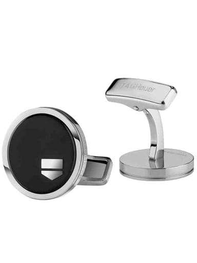 Tag Heuer CuffLinks Black R11CUF50 - Kamal Watch Company