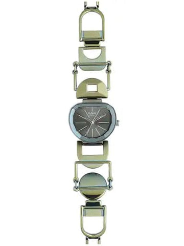 Titan Facet From Raga By Titan Gunmetal Dial Watch For Women NP95119QM01 - Kamal Watch Company