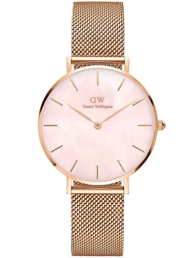 DANIEL WELLINGTON PETITE MELROSE PEARL DW00100516 - Kamal Watch Company