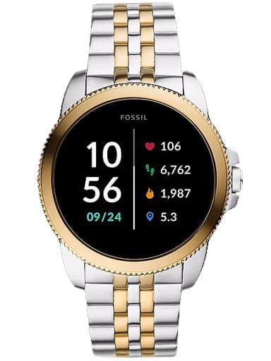 Gen 5E Smartwatch Two-Tone Stainless Steel FTW4051 - Kamal Watch Company
