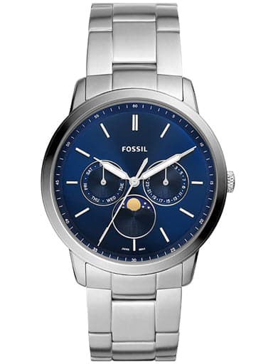 FOSSIL Neutra Minimalist Multifunction Stainless Steel Watch FS5907 - Kamal Watch Company