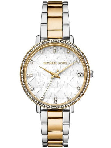 Michael Kors Pyper Three-Hand Two-Tone Alloy Watch MK4595I - Kamal Watch Company