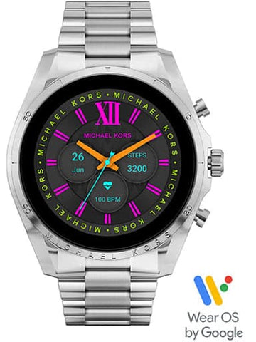 MICHAEL KORS Ladies Gen 6 Bradshaw Stainless Steel Smartwatch MKT5139 - Kamal Watch Company