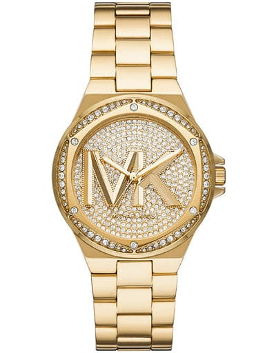 Michael Kors Lennox Three-Hand Gold-Tone Stainless Steel Watch MK7229I - Kamal Watch Company