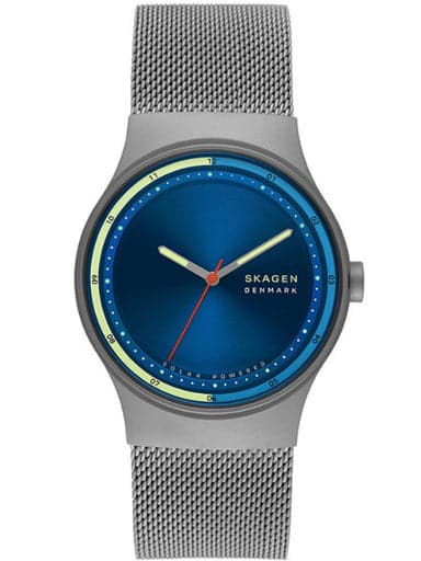 SKAGEN Skagen Sol Solar-Powered Charcoal Stainless Steel Mesh Watch SKW6792I - Kamal Watch Company