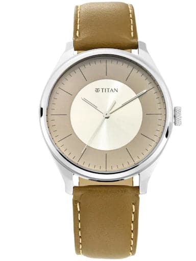 Titan Work Wear Olive Grey Dial Men's Watch NP1802SL09 - Kamal Watch Company