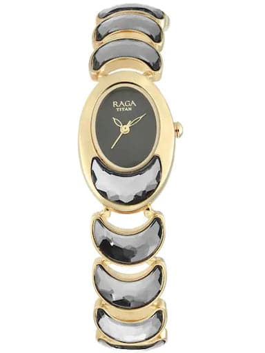 Titan Cocktails From Raga Black Dial Women's Watch NN95107YM01F - Kamal Watch Company