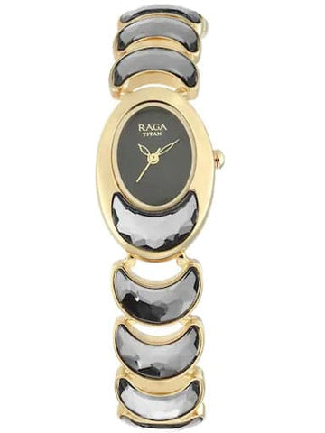 Titan Cocktails From Raga Black Dial Women's Watch NN95107YM01F - Kamal Watch Company
