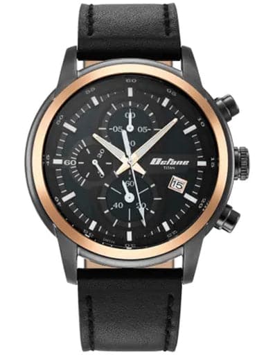 Titan Octane Black Dial Analog Watch for Men 90086KL03 - Kamal Watch Company