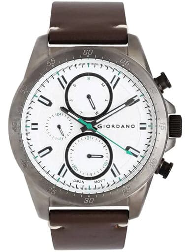Giordano Multifunctional White Dial Men Watch 1942-02 - Kamal Watch Company