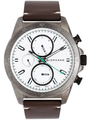 Giordano Multifunctional White Dial Men Watch 1942-02 - Kamal Watch Company