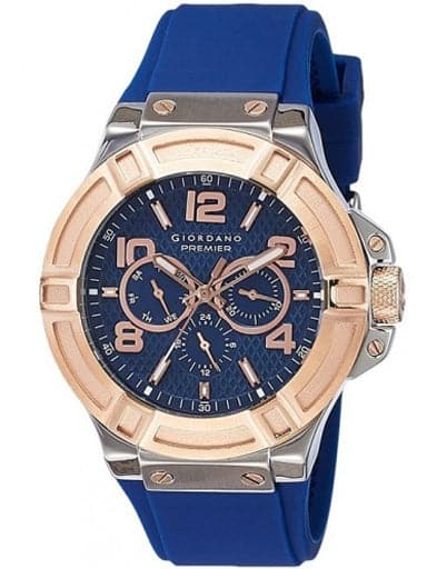 GIORDANO Men Navy Multifunction Analogue Watch P1059-0E - Kamal Watch Company