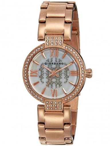 Giordano Analog White Dial Women's Watch 2777-22 - Kamal Watch Company