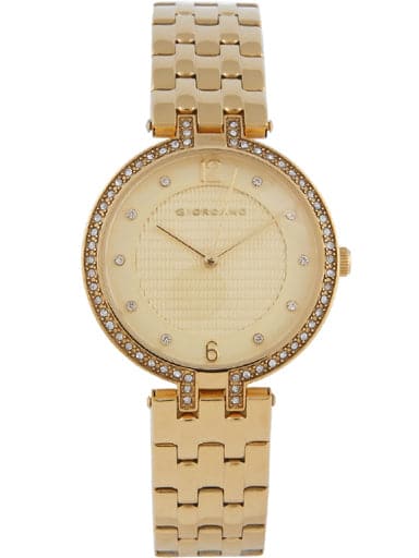 Giordano Analog Gold Dial Women's Watch 2883-11 - Kamal Watch Company