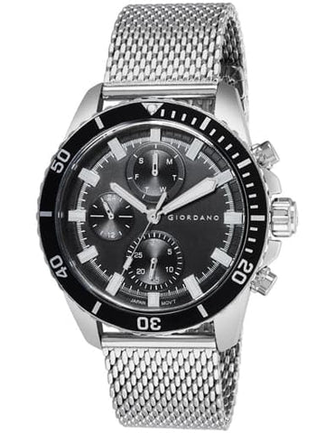 Giordano Multifunctional Black Dial Men's Watch 1949-11 - Kamal Watch Company