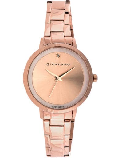 Giordano Analog Brown Dial Women's Watch GD-2027-11 - Kamal Watch Company