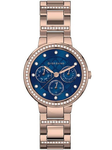 Giordano Multifunctional Blue Dial Women's Watch P2053-44 - Kamal Watch Company