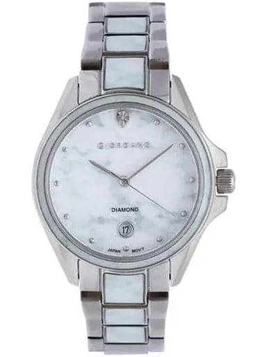 Giordano Womens Mother of Pearl Dial Metallic Analogue Watch GD-2041-11 - Kamal Watch Company