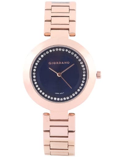 Giordano Analogue Blue Dial Women's Watch 2975-44 - Kamal Watch Company