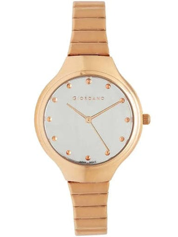 Giordano Womens Grey Dial Metallic Analogue Watch 2928-55 - Kamal Watch Company