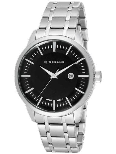 GIORDANO ANALOG BLACK DIAL MEN'S WATCH 1947-11 - Kamal Watch Company