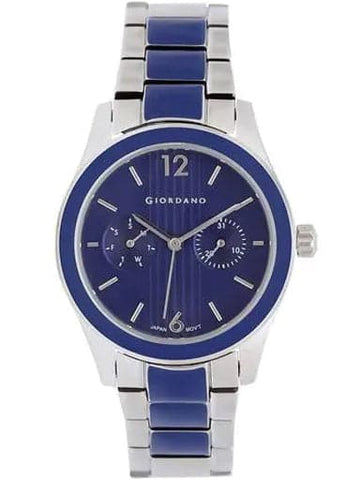 Giordano Womens Mother of Pearl Dial Metallic Multi Function Watch GD-2043-11 - Kamal Watch Company