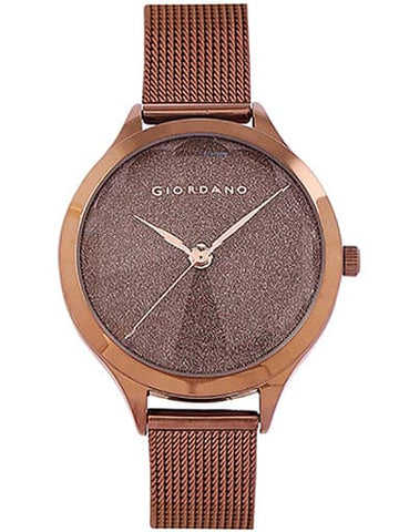 Giordano Analog Brown Dial Women's Watch GD-2068-22 - Kamal Watch Company