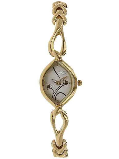 Titan Raga Flora Silver Dial Women's Watch NP2455YM01 - Kamal Watch Company