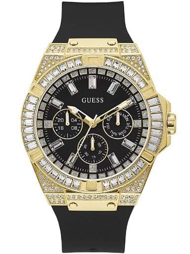 Guess Analog Black Dial Men'S Watch Gw0208G2