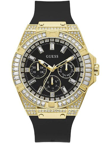 Guess Analog Black Dial Men's Watch GW0208G2 - Kamal Watch Company