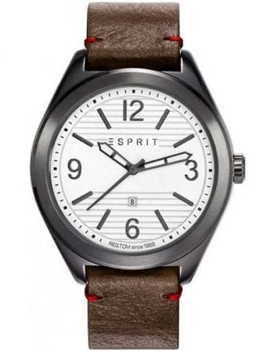 Esprit Analog White Dial Men's Watch ES108371003 - Kamal Watch Company