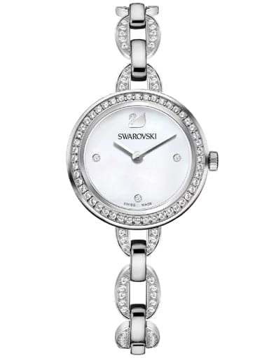 SWAROVSKI Aila Mini Watch Metal bracelet, Stainless steel 5253332 - Kamal Watch Company