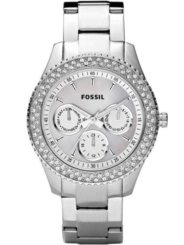 FOSSIL Stella Multi-Function Silver Dial Ladies Watch ES3588 - Kamal Watch Company