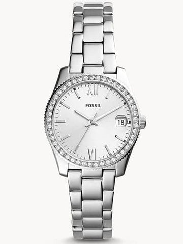 FOSSIL Scarlette Three-Hand Date Stainless Steel Watch ES4317 - Kamal Watch Company