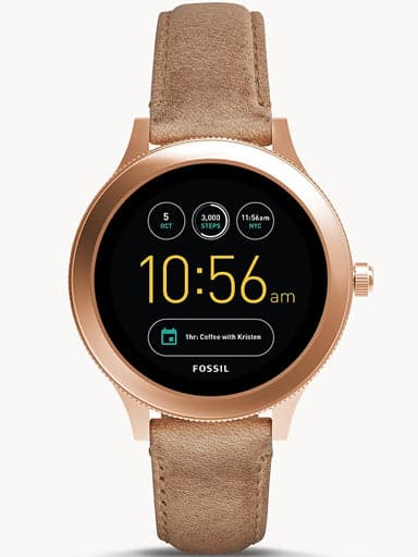 FOSSIL Gen 3 Smartwatch Venture Sand Leather FTW6005 - Kamal Watch Company