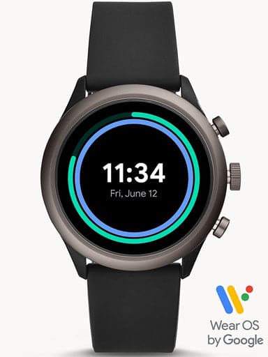Fossil Sport Smartwatch Black Silicone FTW4019 - Kamal Watch Company